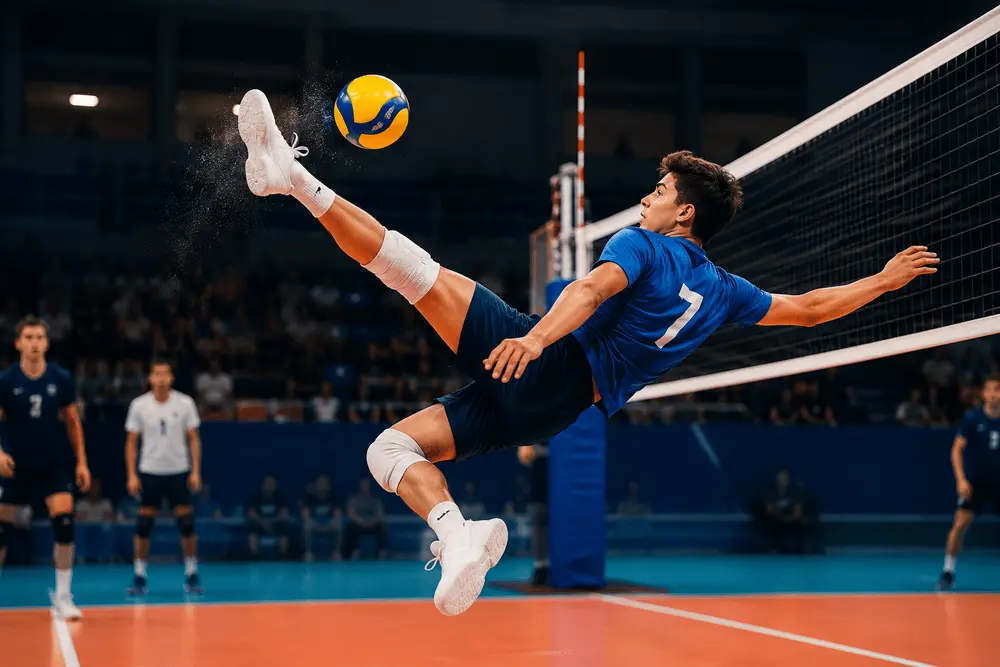 Can You Kick the Ball in Volleyball